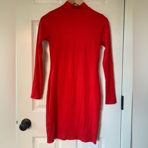 Modcloth Mock Neck Dress